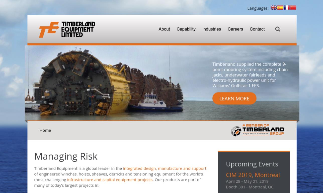 Timberland Equipment Limited
