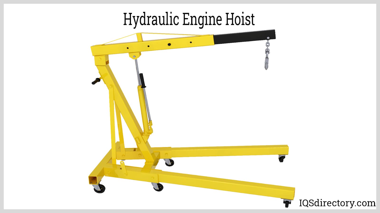 hydraulic engine hoist