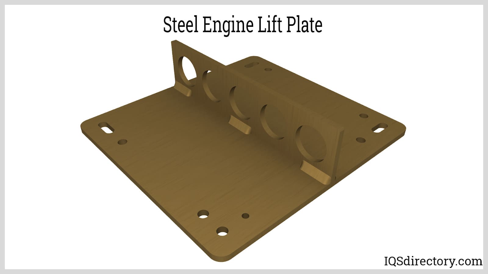 steel engine lift plate