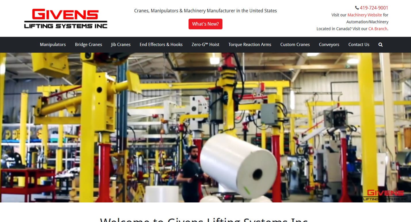 Givens Lifting Systems, Inc. Givens Lifting Systems, Inc.